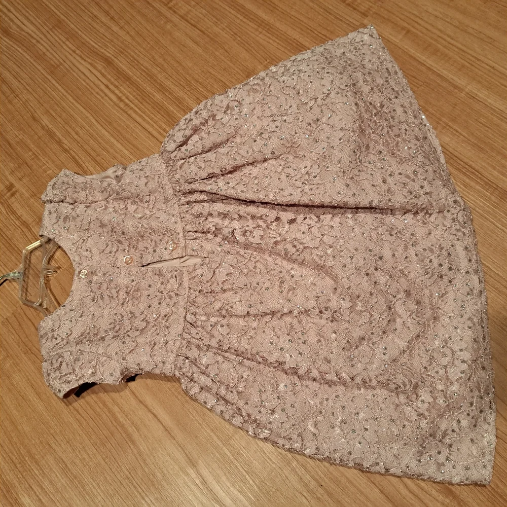Mia & Mimi pink glittery dress - Picture 3 of 6